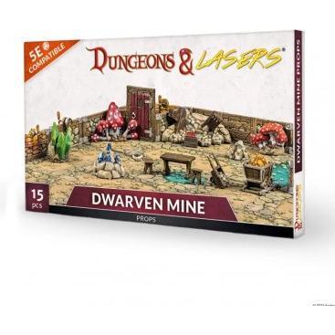 Archon Studio Dungeon & Lasers - Décors - Oggetti Di Scena Della Miniera Nanica (Materiale Sintetico)