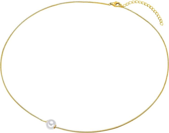 Immagine prodotto Lulu & Jane Catena da donna in argento - 35606 (000 placcato oro giallo 14 carati, Argento 925)