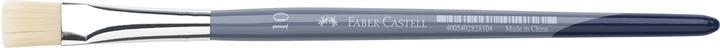 Actual product image Faber-Castell Hair Brush Creative flat size 10 white (10 mm)