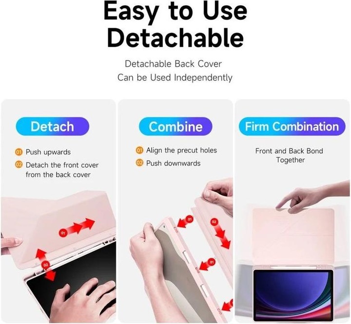 Produktbild Dux Ducis Magi Series Bookover (Galaxy Tab S9, Galaxy Tab S9 FE)