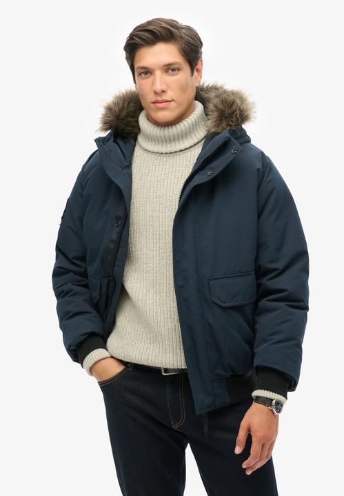 Produktbild Superdry Everest Bomberjacke mit Kunstfellbesatz (S)