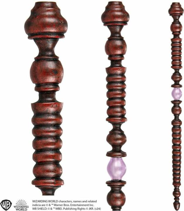 Actual product image Noble Collection Harry Potter wand replica 1/1 in Ollivanders box - Dolores Umbridge 27 cm