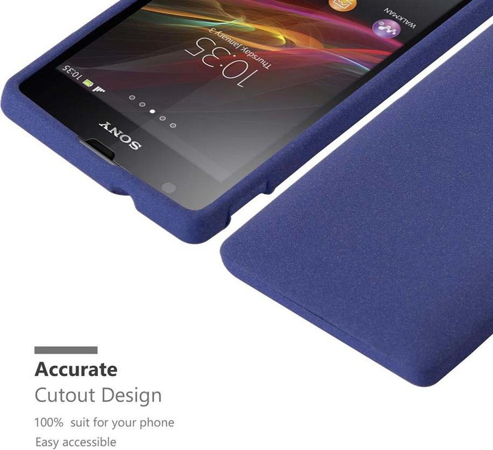 Produktbild Cadorabo TPU Frosted Cover (Sony Xperia SP)
