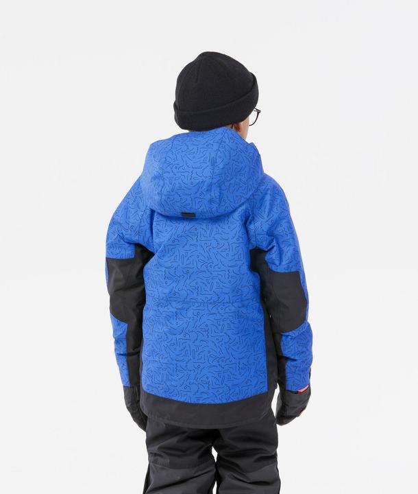 Actual product image Wedze Snowboard jacket kids - SNB 500 blue (128)