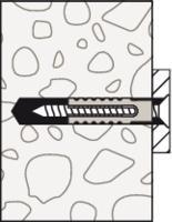 Image du produit Fischer Chevilles métalliques à expansion FMD 8x38 K (6 pcs)