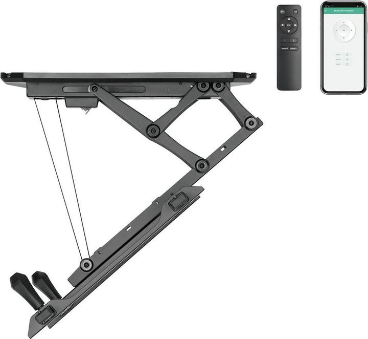 Produktbild Maclean UCHWYT DO TV ELEKTRYCZNY SUFITOWY 32 -70 35KG MC-880T (Decke, 70", 35 kg)
