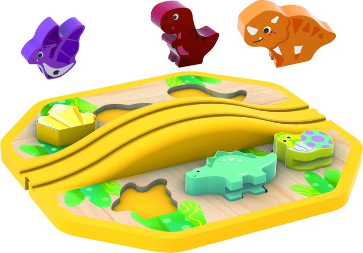 Actual product image Hape Dinosaur Train Bucket Set