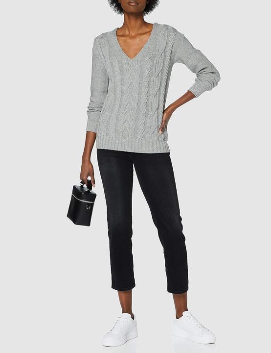 Produktbild 7 For All Mankind Dames V-hals Cable Knit Shirt (M)