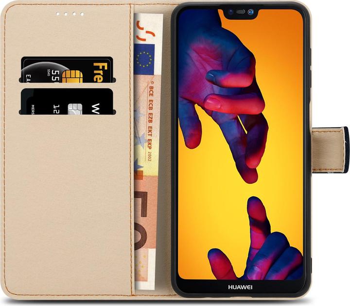 Produktbild Cadorabo Book Hülle mit Print (Huawei Nova 3E)