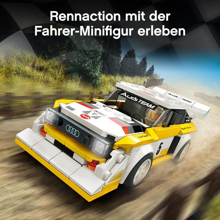 Produktbild LEGO 1985 Audi Sport quattro S1 (76897, LEGO Speed Champions)