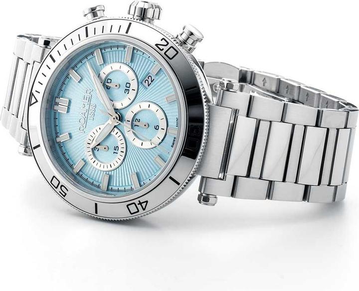 Immagine prodotto Roamer 994837 41 05 20 Toscana (Cronografo, Fatto in Svizzera, Orologio da polso analogico)