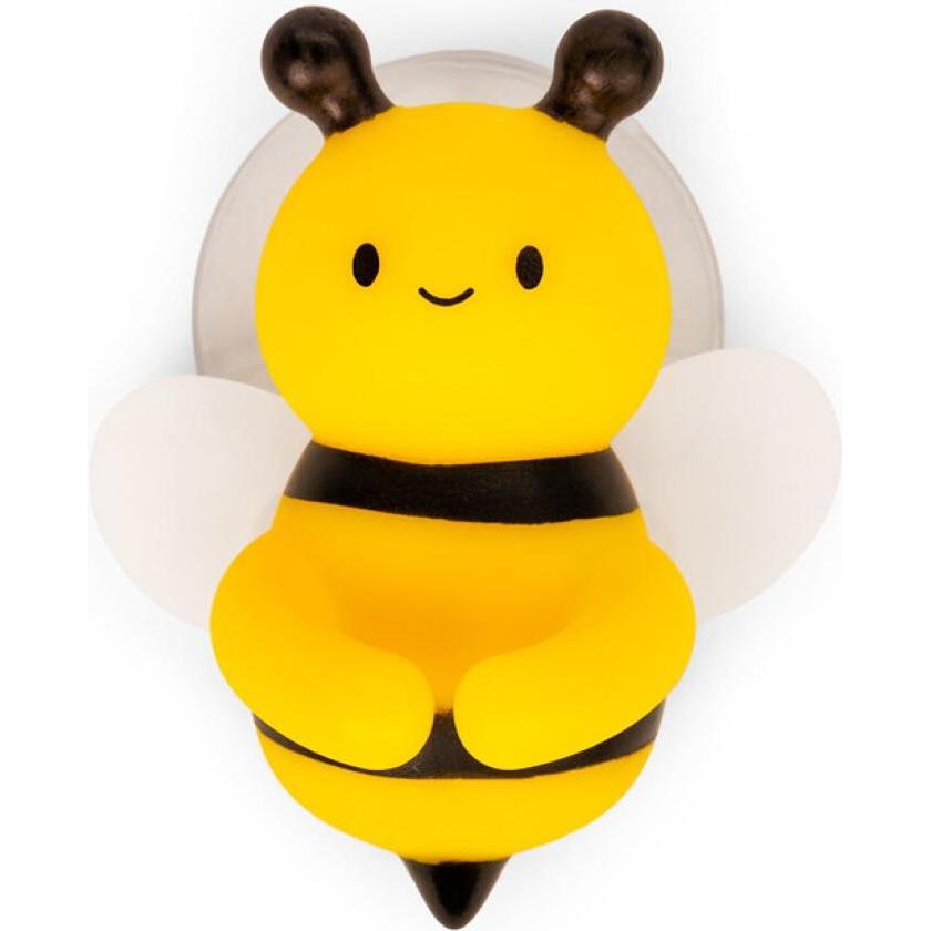Kikkerland, Zahnputzbecher, - Bumble Bee Toothbrush Holder - 5.5 cm x 6.75 cm x 3.25 cm