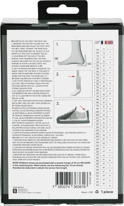 Produktbild Springyard Fuss-/Schuhmesser Kiddy