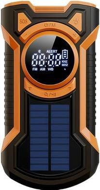 Produktbild Xtorm 5000 mAh Emergency Radio with Solar Panel, black/orange (AM, FM)