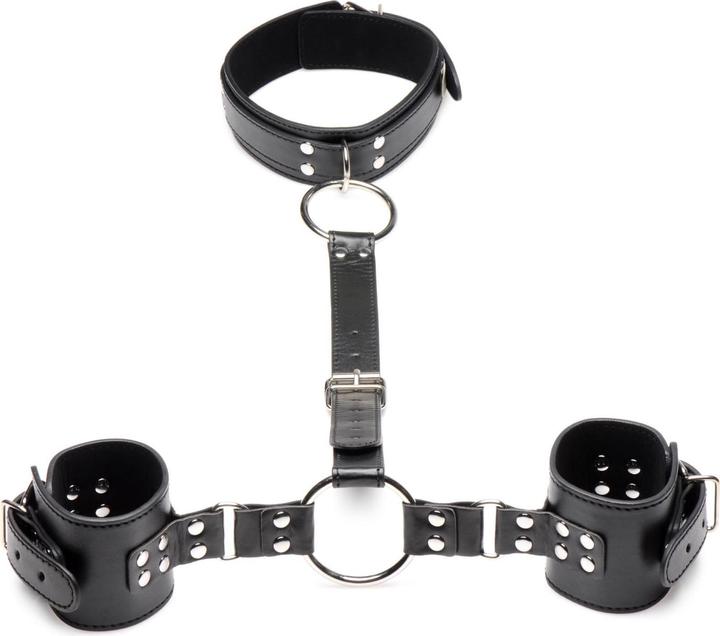 Actual product image XR Brands Neck to Wrist Restraints