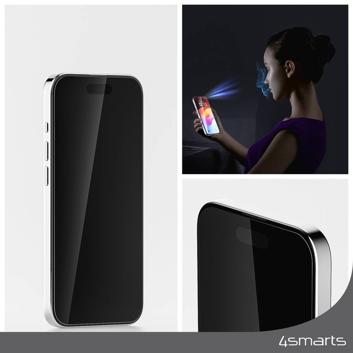 Actual product image 4smarts Second Glass (1 Piece, Apple iPhone 15 Pro)