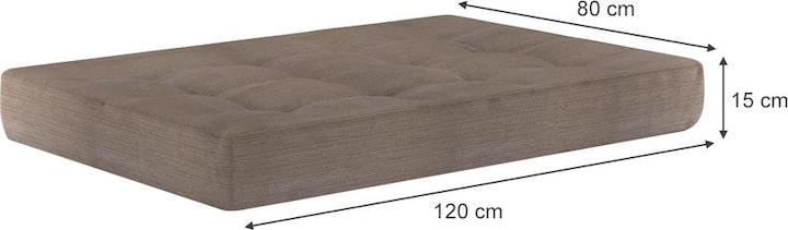 Produktbild Vicco Palettenkissen (120 x 80 x 15 cm)