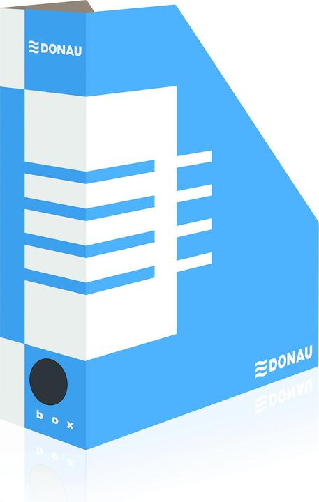 Produktbild Donau Stehsammler, karton, a4/100mm, blau (A4)
