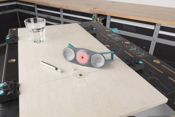 Actual product image wolfcraft 1 guide for diamond hole saws ø5-10mm (10 millimetres)