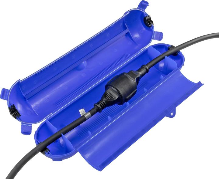 Actual product image Chilitec Safety protection box for cables, IP44, 365x90 mm, blue