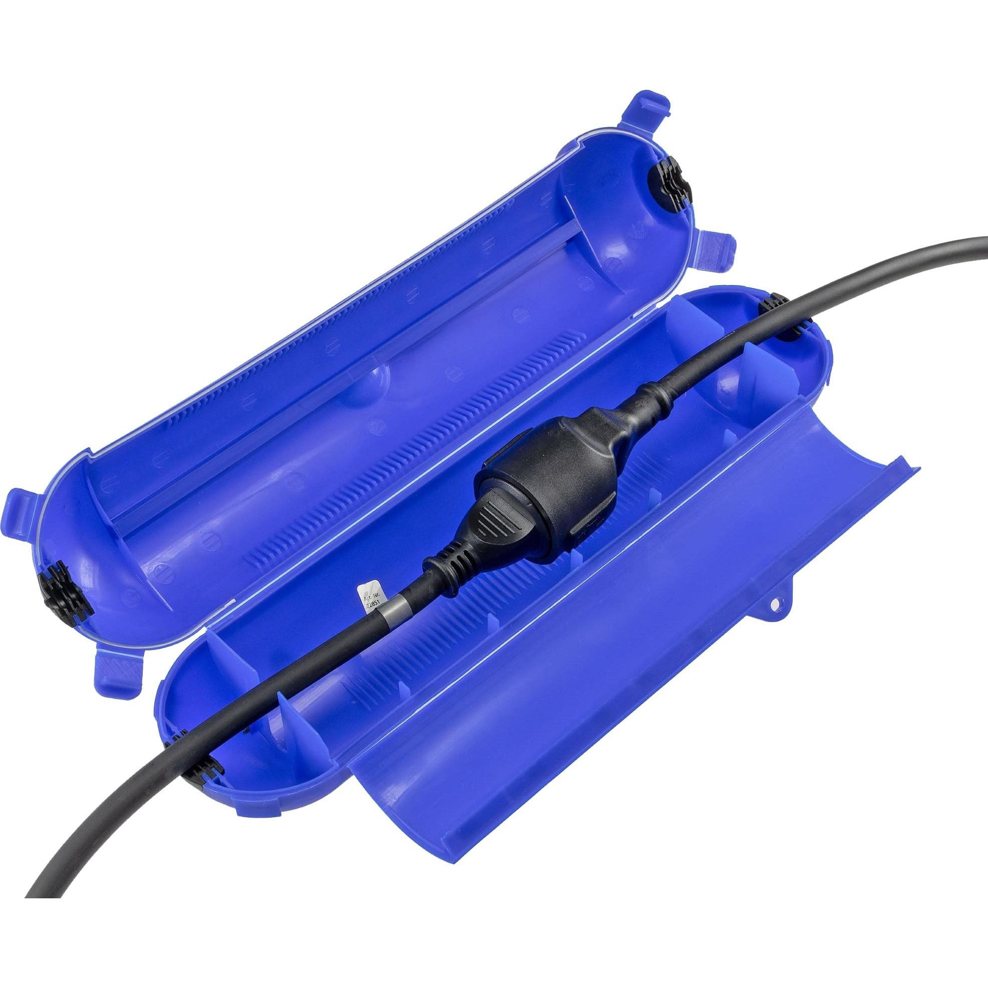 Thumbnail - Chilitec, Kabelbox, Sicherheits-Schutzbox für Kabel, IP44, 365x90 mm, blau