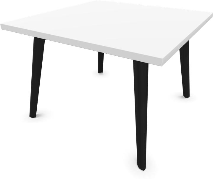 Blanc, Frêne teinté noir