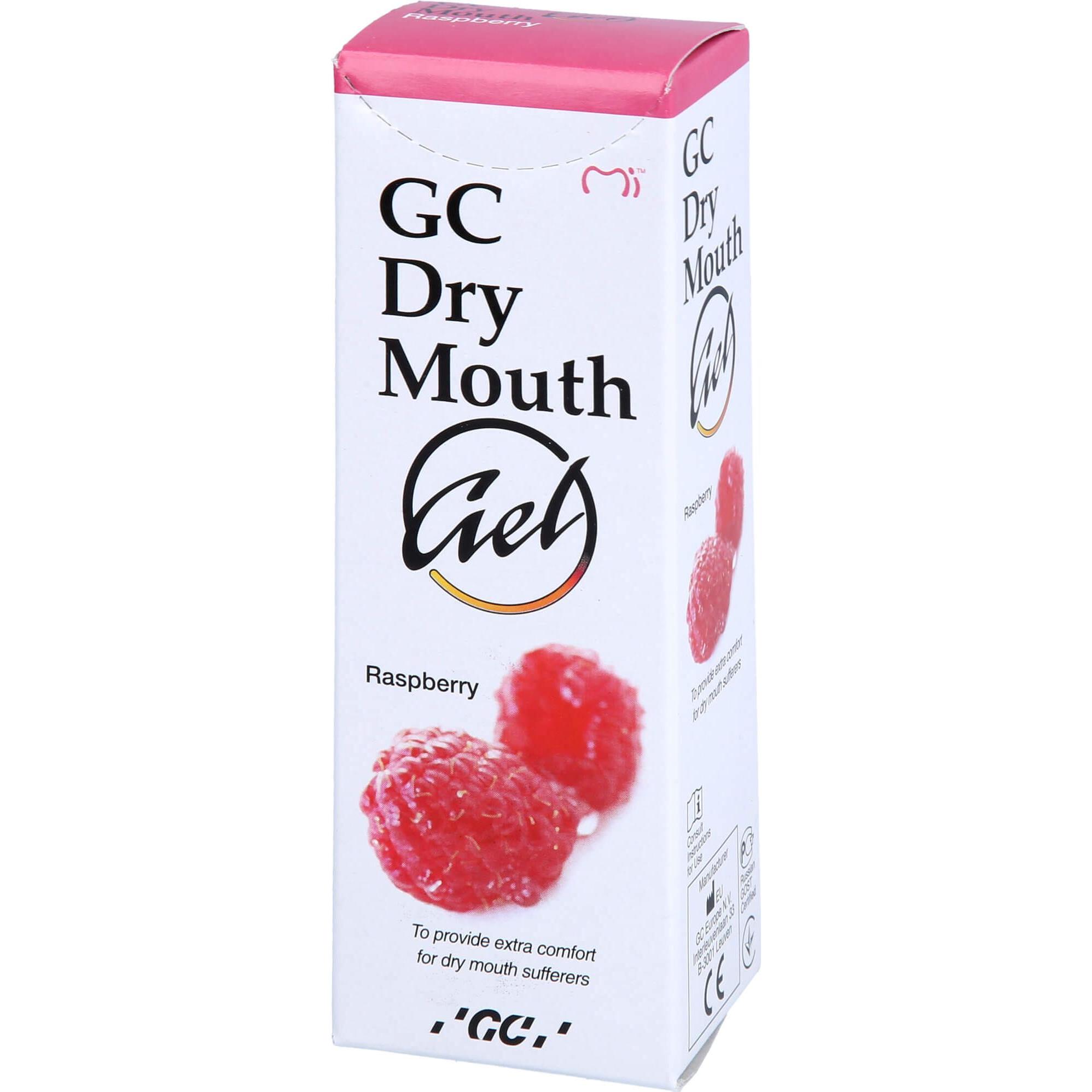Dent-O-Care, Zahnpasta, GC Dry Mouth Gel Himbeere, 40 g