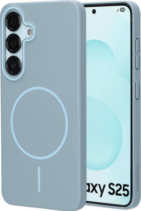 Image du produit Mobiparts Slim Line Case Samsung Galaxy S25 (MagSafe Compatible) Sage Green (Samsung Galaxy S25)