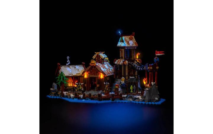 Produktbild Light my bricks LED Licht Set für LEGO® 21343 Wikingerdorf