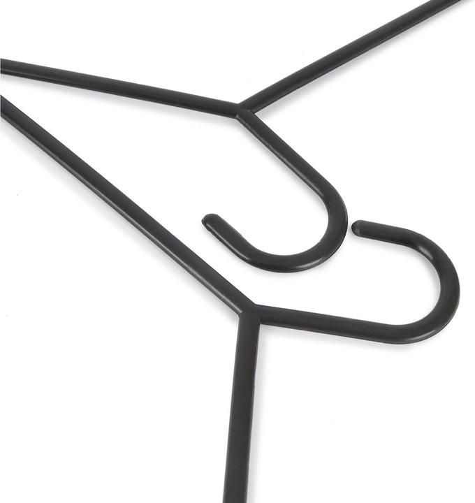 Produktbild Bieco Kleiderbügel 8 Stk. Schwarz (8 x)