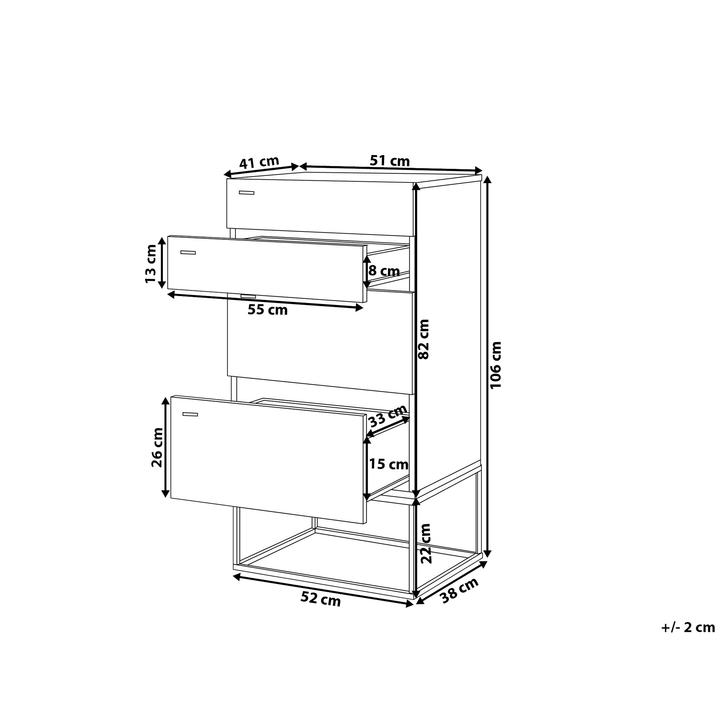 Image du produit Beliani Acra (52 x 41 x 106 cm)
