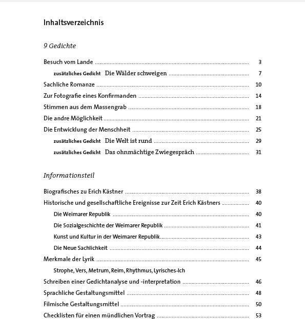 Image du produit Erich Kästner - Neun Gedichte im Unterricht - Schülerarbeitsheft (Allemand, Victoria Garza Mendia, Dr. phil. Gerardine M. Pereira, 2019)