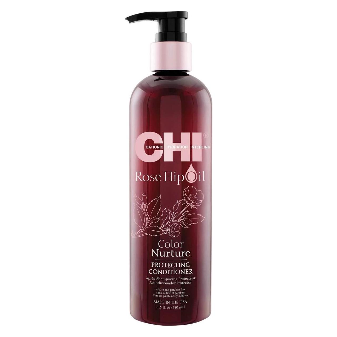 Farouk Systems CHI Rose Hip Oil Color Nurture (340 ml) (633911772683)