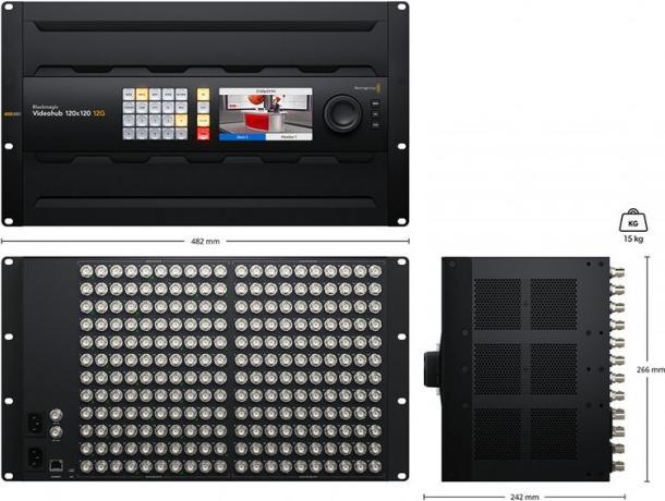 Produktbild Blackmagic Videohub 120x120 12G (Video Switch)