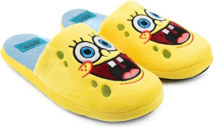 Actual product image Spongebob Squarepants Unisex Adult Contrast Slippers (44.5)