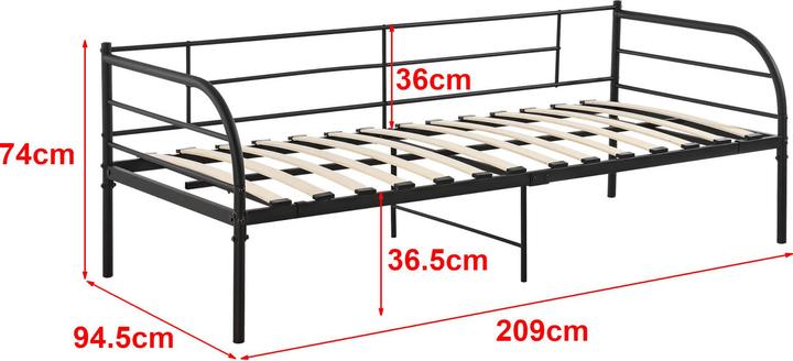 Produktbild En.Casa Falun (90 x 200 cm)