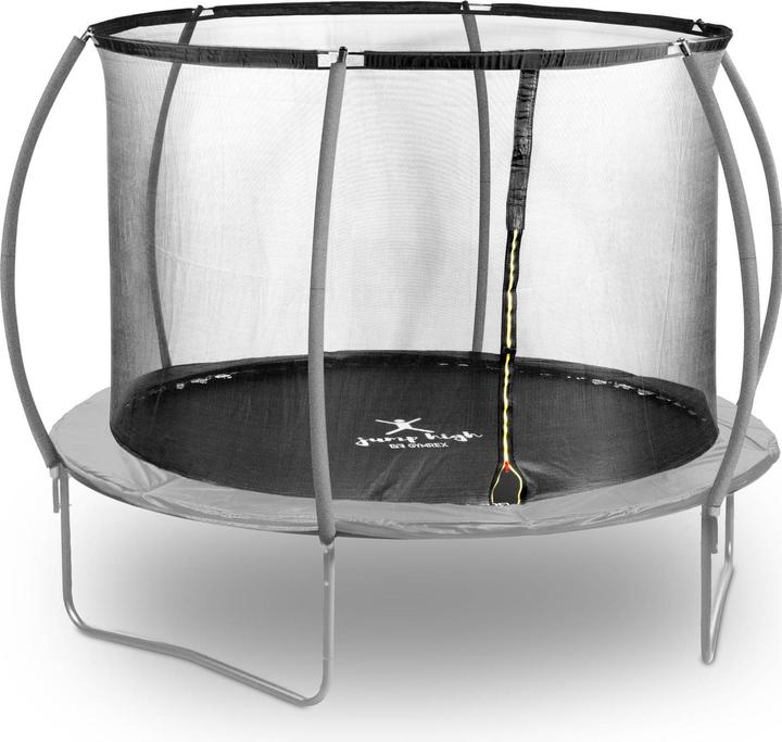 Produktbild Gymrex Trampolin Gartentrampolin Outdoor Kindertrampolin Netz Randabdeckung 305 x 180cm (305 cm)