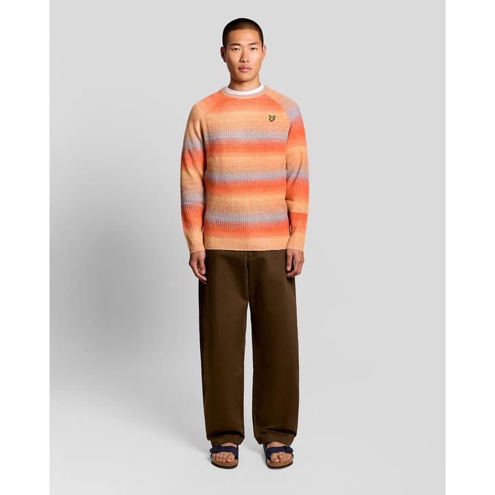 Produktbild Lyle and Scott Gestreifter Pullover mit Ombre-Effekt (XL)