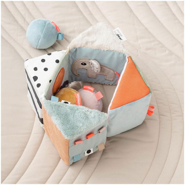 Image du produit Done by Deer Cube dépliant Deer friends mélange de couleurs