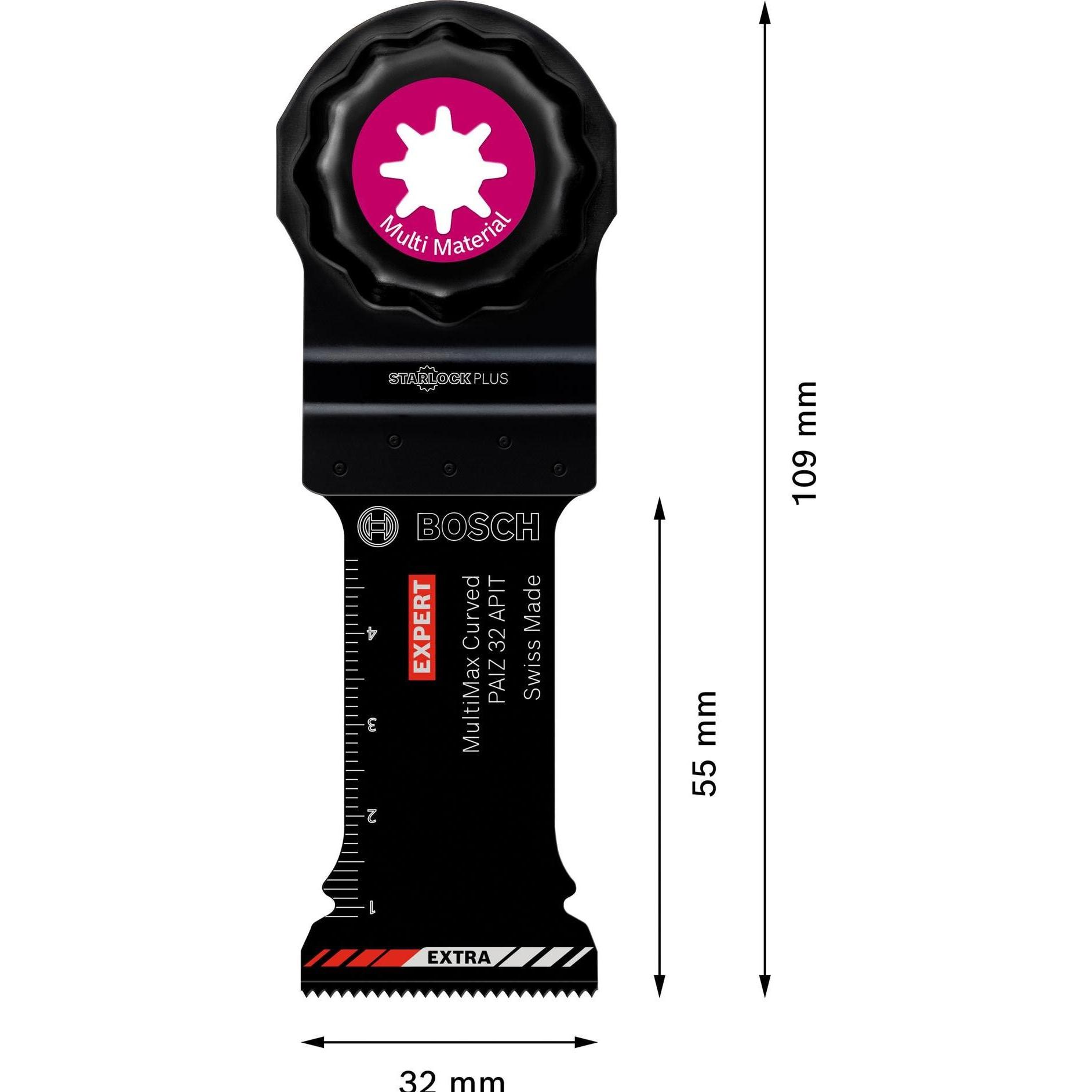 Thumbnail - Bosch Professional Zubehör, Sägeblatt, EXPERT MultiMax PAIZ 32 APIT Blatt für Multifunktionswerkzeuge, 32 mm