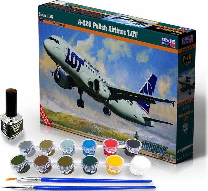 Actual product image MeisterCraft A-320 Polish Airlines 'LOT' SUPER SET