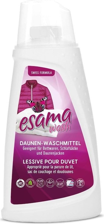 Immagine prodotto Esama Detersivo per bucato in piuma (16 Cicli di lavaggio, Liquida)