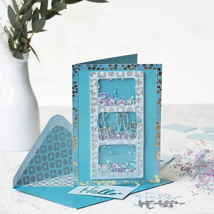 Produktbild Creativ Company Bastelpapier A4, 5 Stück, Transparent (80 g/m², 5x)