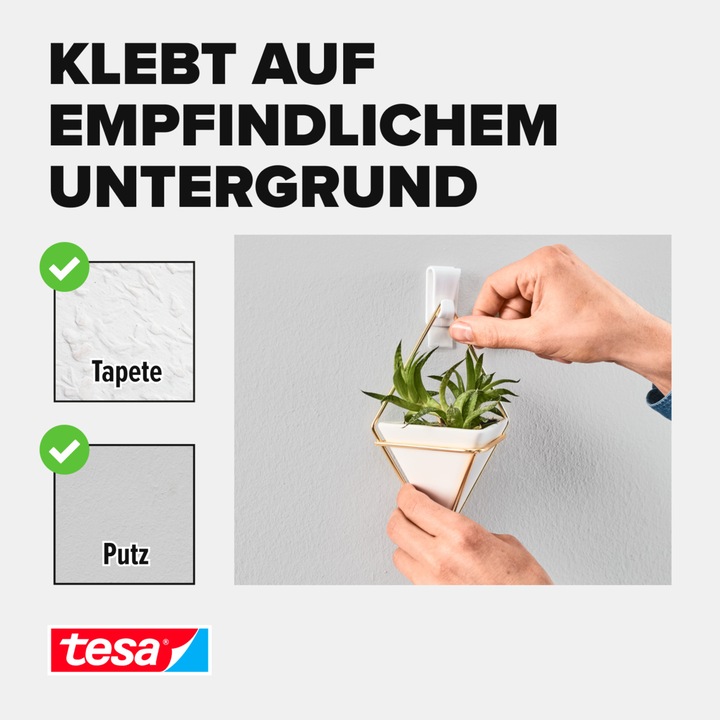 Actual product image tesa Adhesive hooks