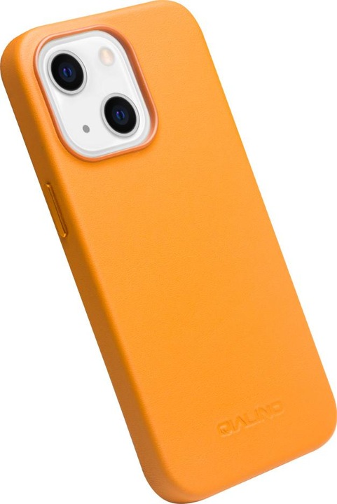 Produktbild QiAlino Hülle (MagSafe kompatibel) Orange (Apple iPhone 14)