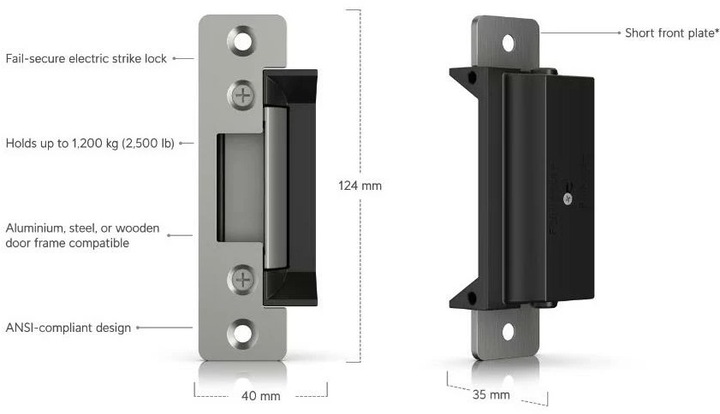 Actual product image Ubiquiti Access Lock Electric (Indoor)