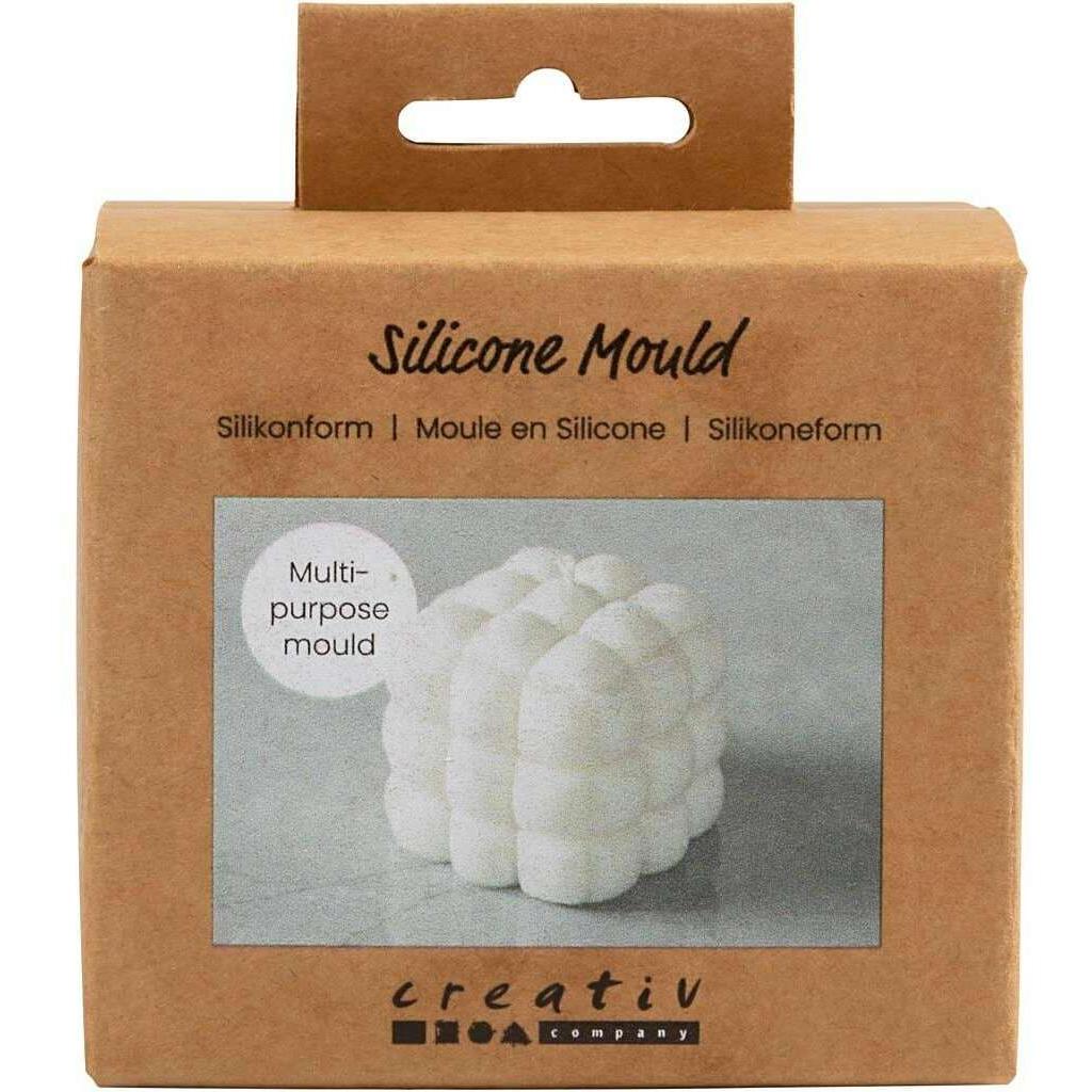 Creativ Company Silicone Mould - Square With Bubbles (371191)