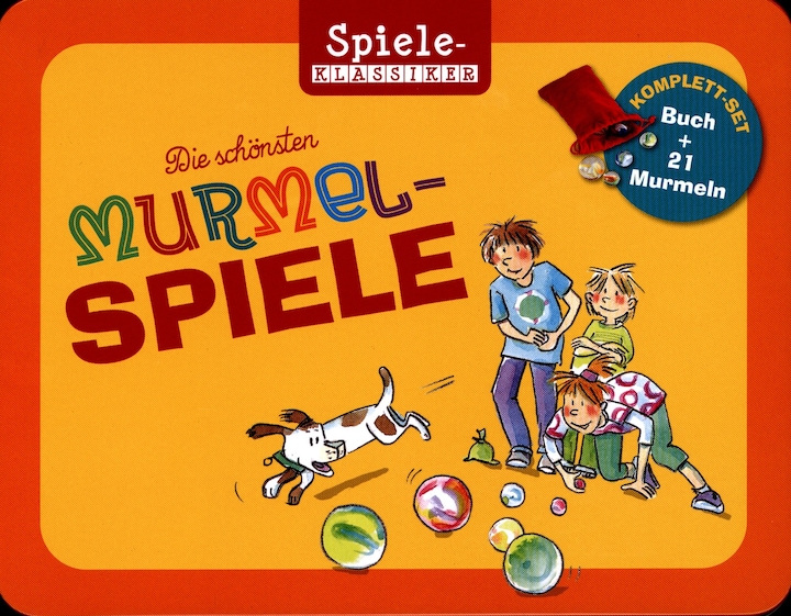 Produktbild Die schönsten Murmelspiele mit Buch