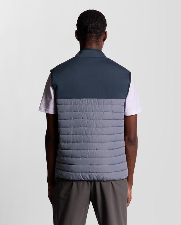 Produktbild Lyle and Scott Hybride Steppweste aus Fleece (S)