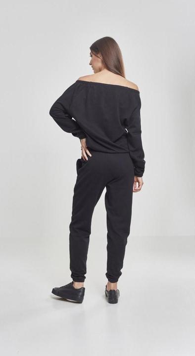 Actual product image Urban Classics Ladies Cold Shoulder Terry Jumpsuit (M)